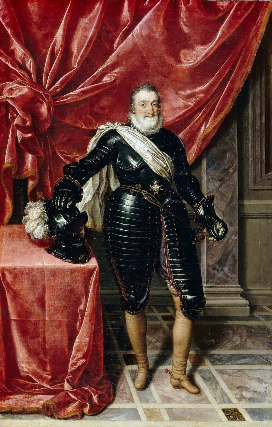 Henri IV, Frans Porbus) dit le Jeune, né à Anvers vers 1569-1570, mort à Paris en 1622, est un peintre flamand