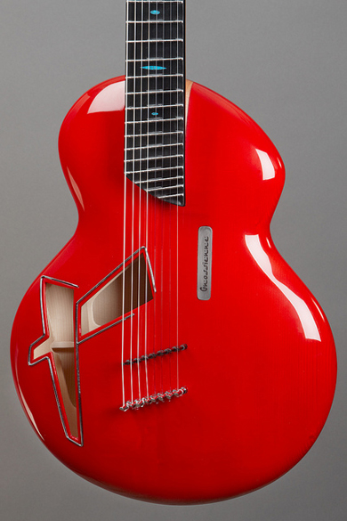 La guitare Gnossienne du luthier français Alquier